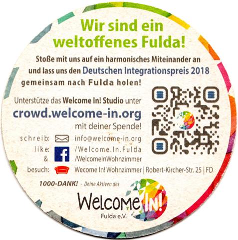 fulda fd-he welcome in 1a (rund215-wir sind ein)